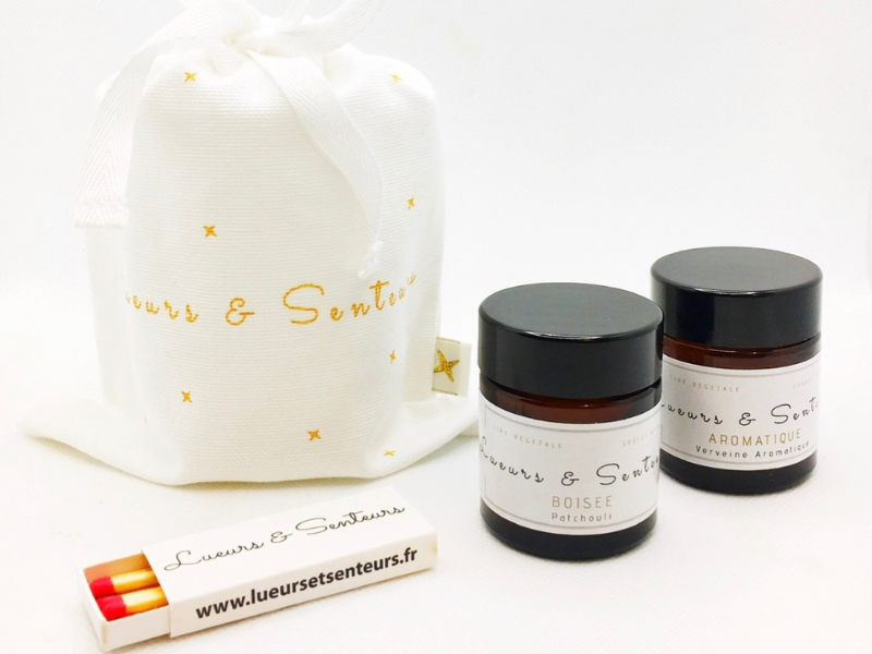 Trio de bougies douceur