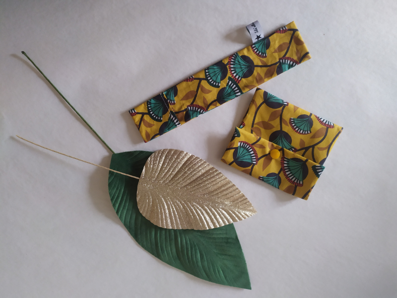 Pochette à savon, étui brosse à dent et cotons lavables