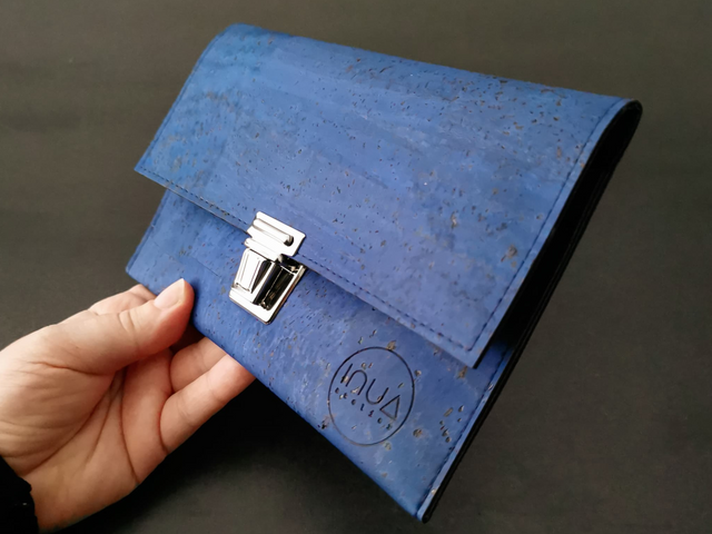 Pochette cartable vegan en liège