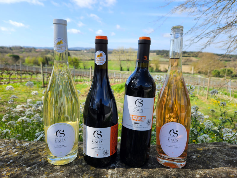 Coffret vin du Languedoc 4 bouteilles IGP Pays d'Oc