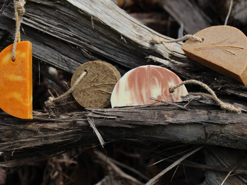 Coffret 1 savon liquide et 4 savons solides BIO