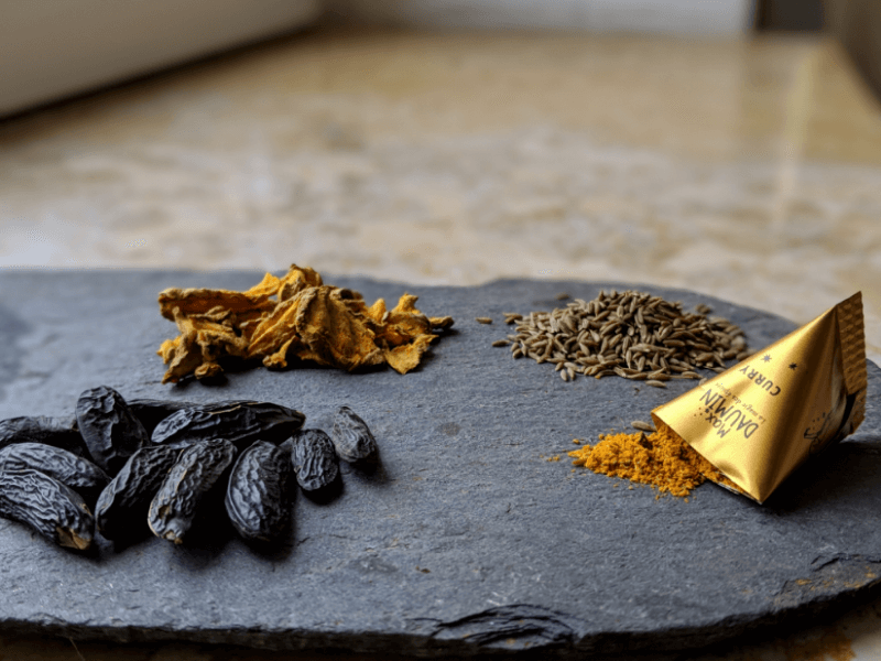 Assortiment de 40 berlingots d'épices