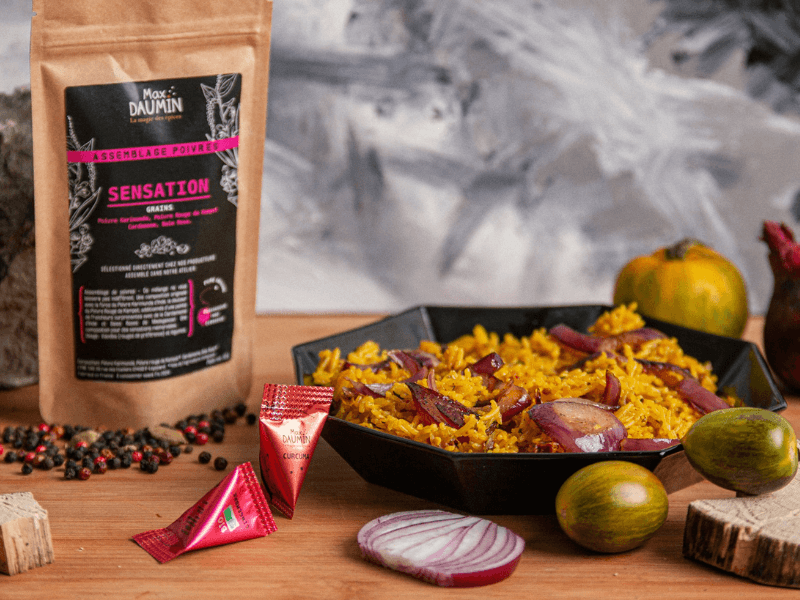 Assortiment de 40 berlingots d'épices