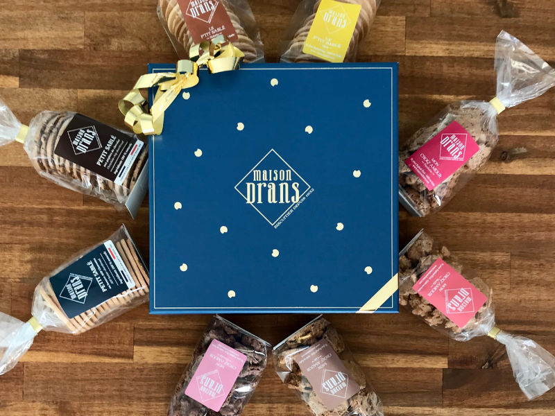 Coffret Sélection - Assortiment de Sablés et Croq'amours