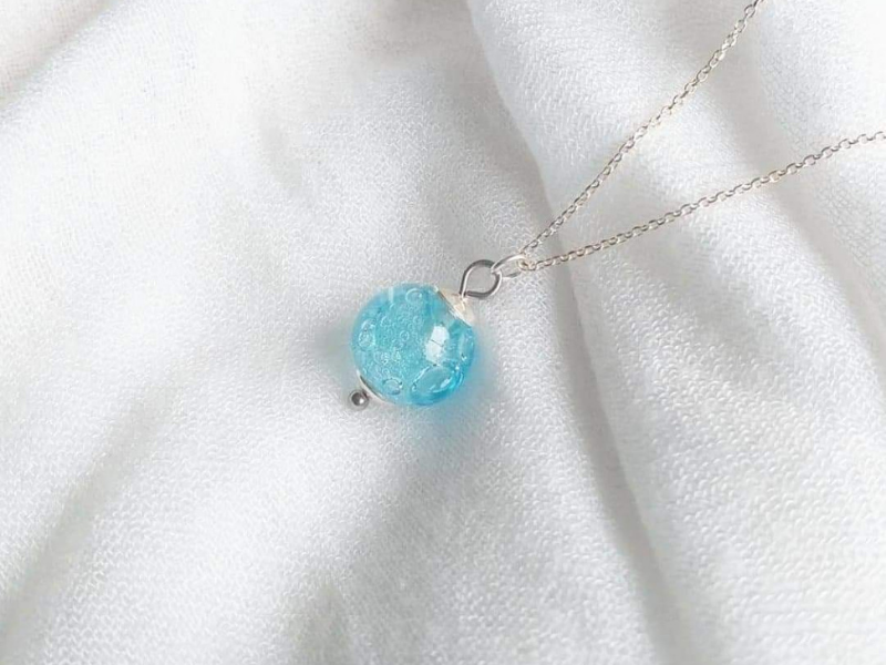 Collier Ile d'Arz Bulles Lagon