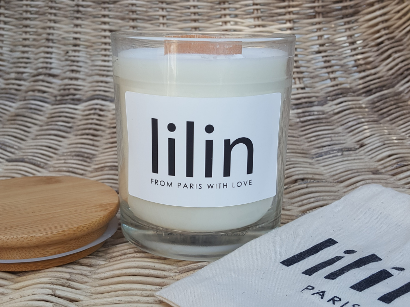 Bougie 100% naturelle et diffuseur à tiges par capillarité