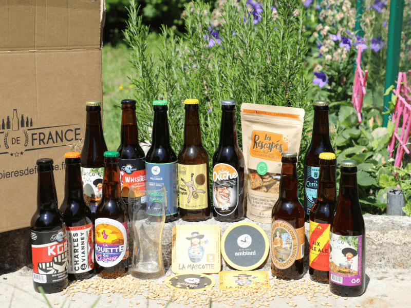 Coffret bière 12 bières artisanales IPA, Pale Ale, Triple, Ambrée pour connnaisseurs