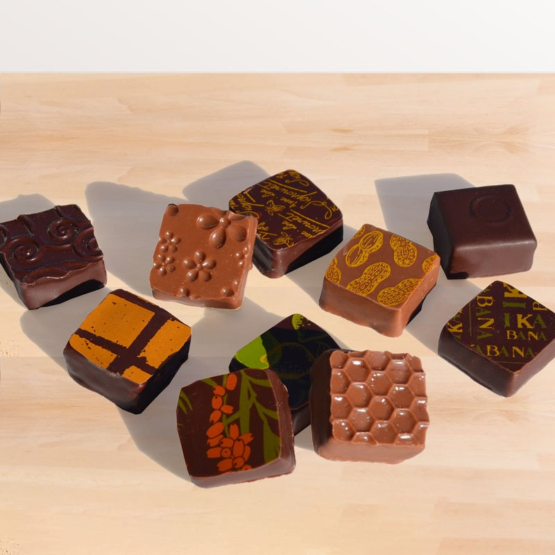 Carré découverte 16 chocolats artisanaux