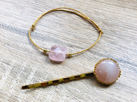 Bracelet et épingle à cheveux
