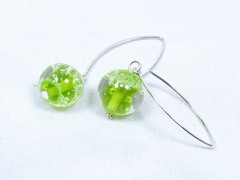 Boucles d'oreilles bulles