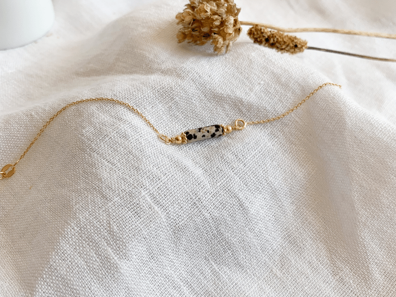 Boucles d'oreilles ou Bracelet en pierres fines