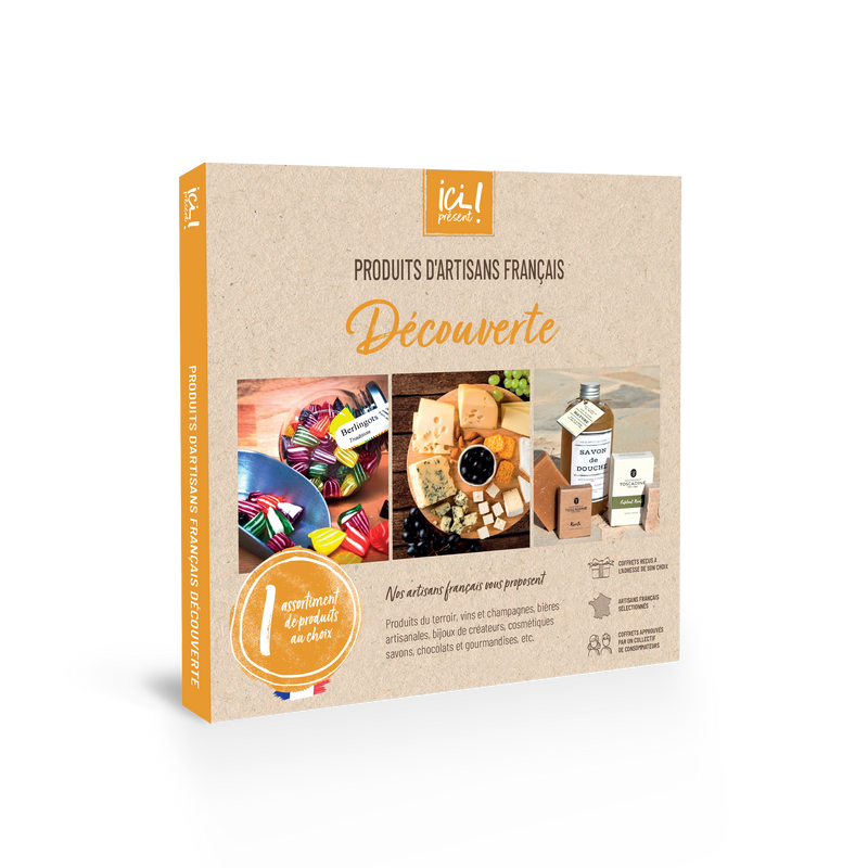 Coffret cadeau bio, 4 box au choix