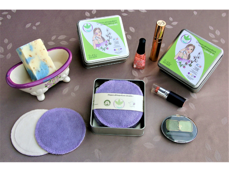Disques démaquillants lavables BIO