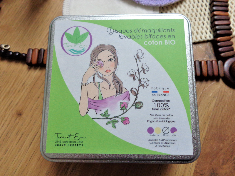 Disques démaquillants lavables BIO