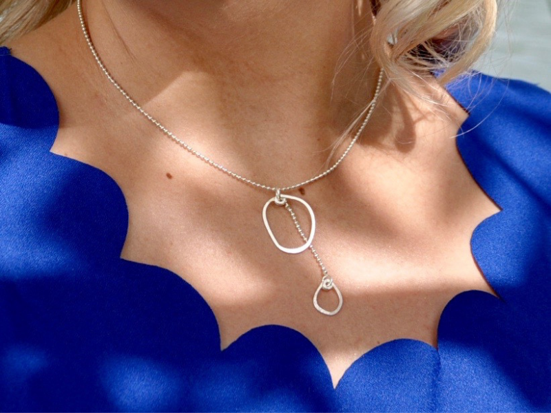 Collier Galets 2 boucles