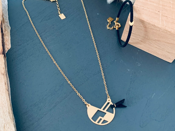 Collier ras de cou et bracelet Ella