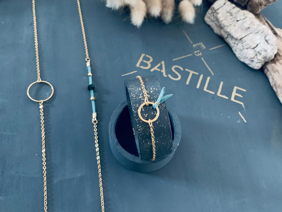Coffret sautoir et bracelet Joan