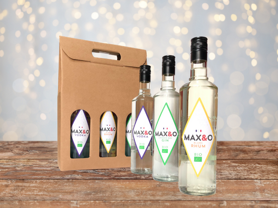 Mixologiste Max&O : Vodka, Gin et Rhum blanc