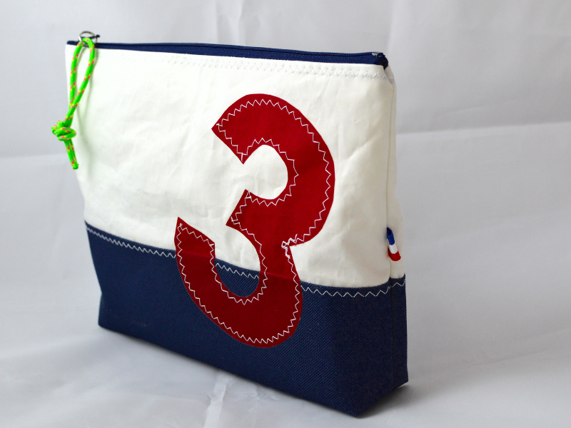 Pochette en voile recyclée