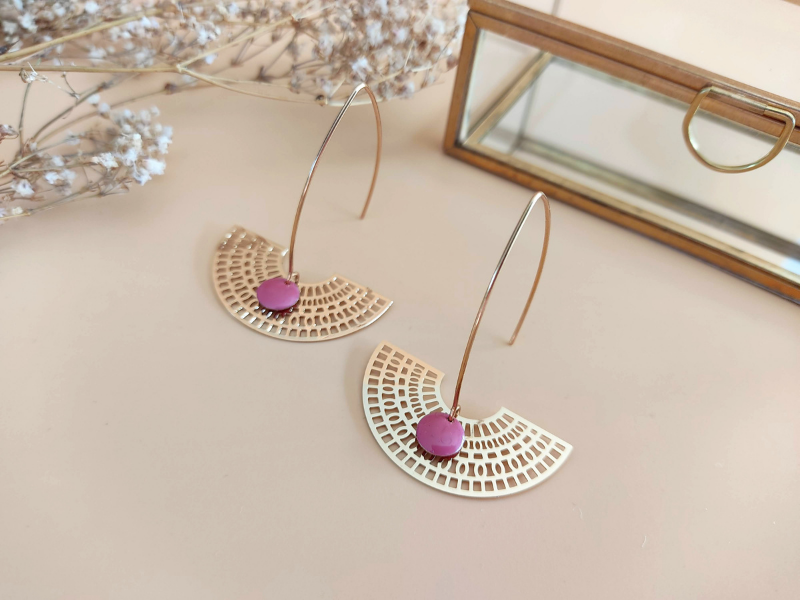 Boucles d'oreilles La Rêveuse