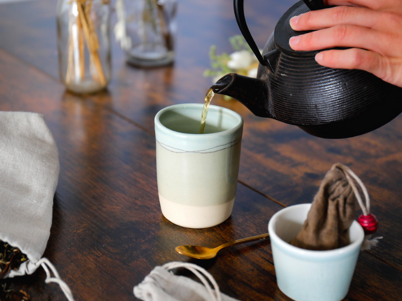 Sachets thé en vrac