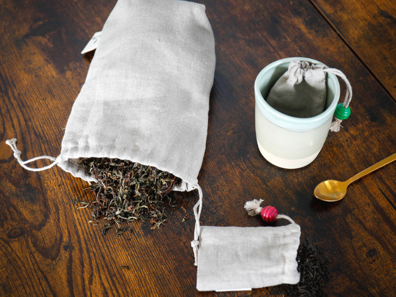 Sachet de thé vide pour le thé en vrac