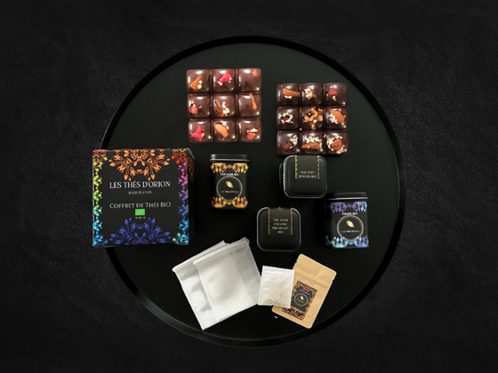 Ecrin de thés et chocolats
