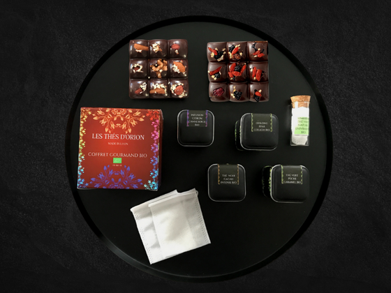 Thés gourmands et chocolats