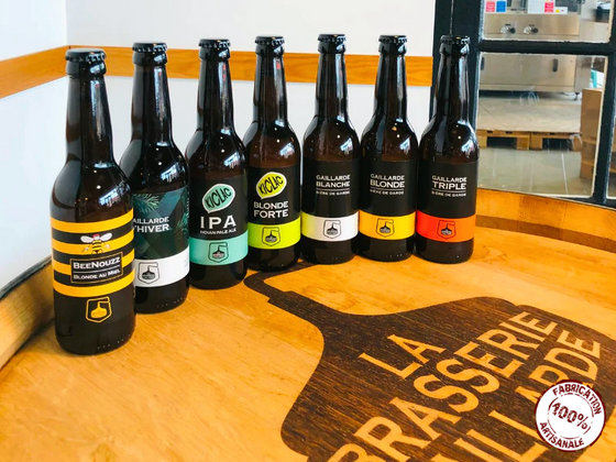 Coffret bière 6 bières de Corrèze Blonde, Triple, Blanche, Brune, IPA
