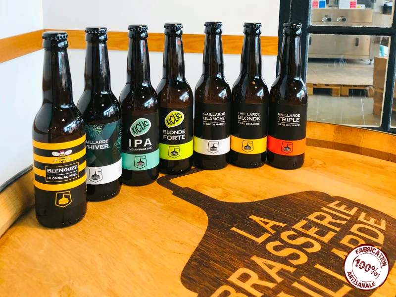Coffret bière 6 bières de Corrèze Blonde, Triple, Blanche, Brune, IPA