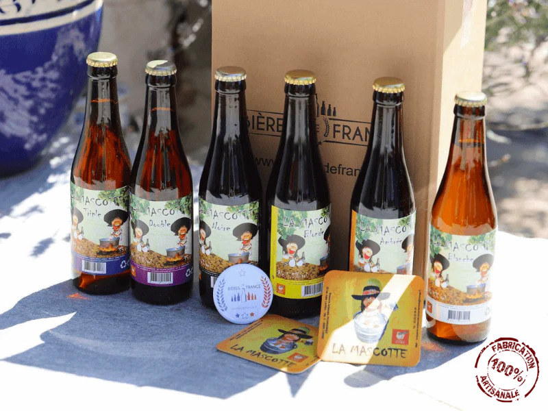 Coffret bière 6 bières label « Terroir de Picardie » Triple, Ambrée, Blanche, Blonde